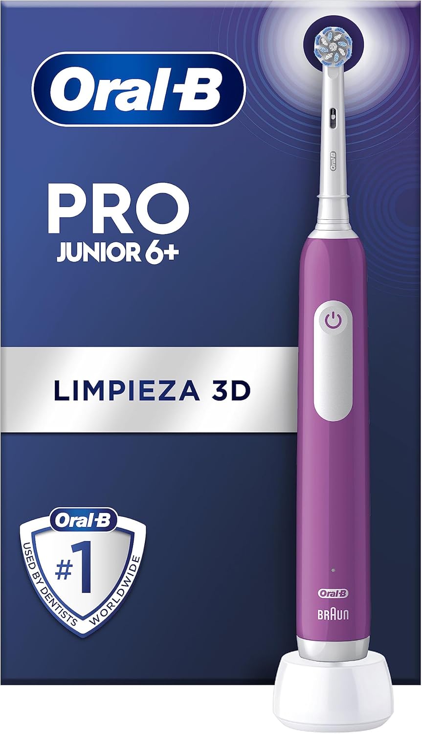 Escova de dentes elétrica Oral-B PRO JUNIOR 6+ roxa