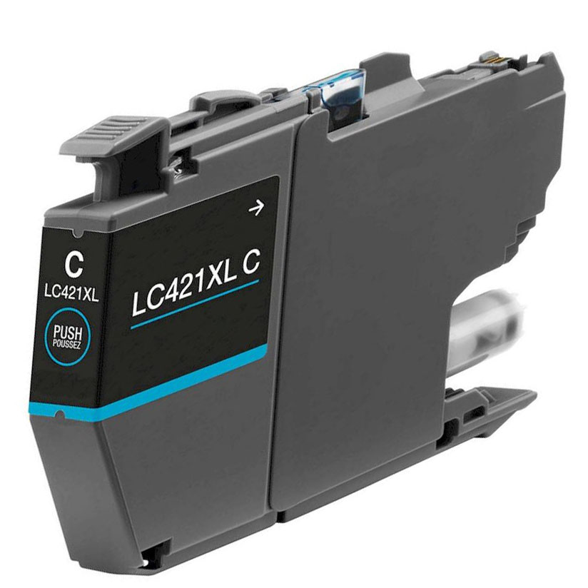 Cartucho de tinta ciano LC421XL para impressora