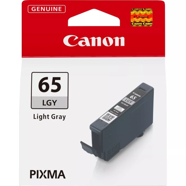 Cartucho de tinta Canon 65 LGY Light Gray para impressora PIXMA