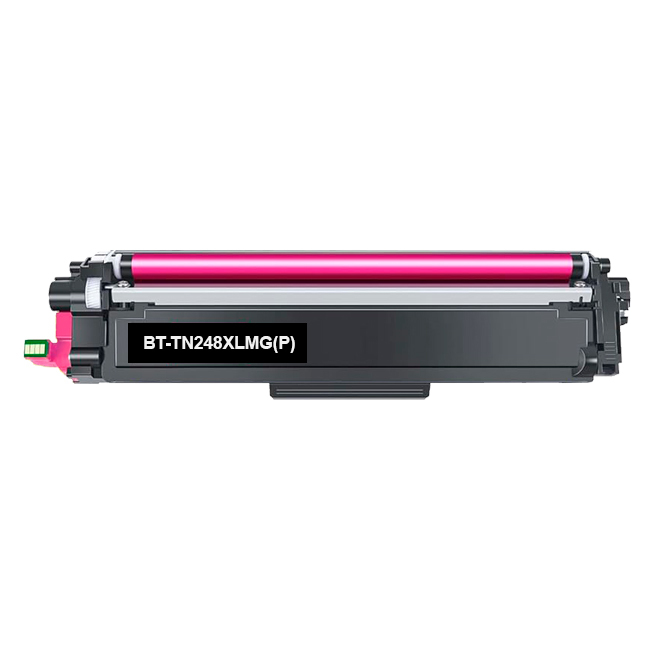 Toner de impressora preto com tambor magenta e etiqueta BT-TN248XLMG(P)