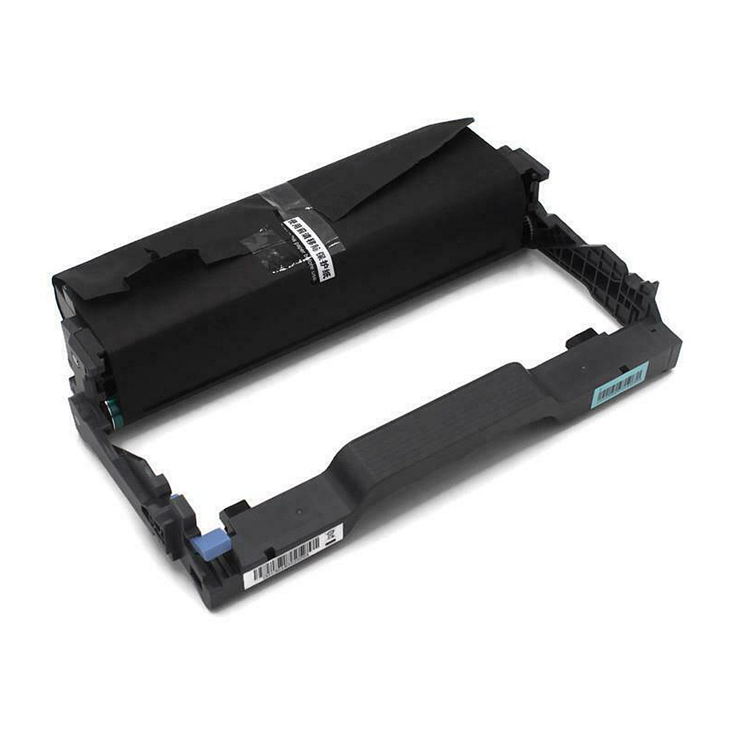 Frente preta para fita de impressão retangular em plástico com etiqueta e código de barras