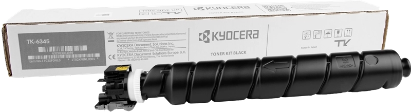 kit toner preto Kyocera TK-6345 com caixa branca e texto