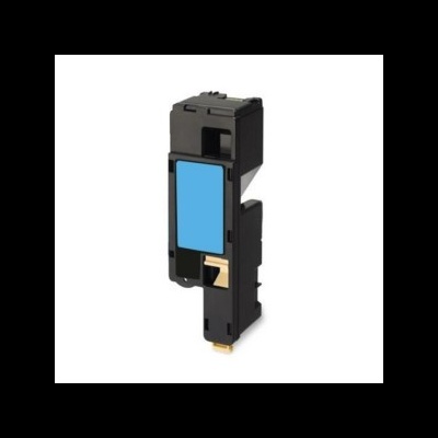 Cartucho de tinta preto para impressora com etiqueta azul