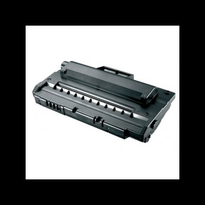 Cartucho de toner preto para impressora em fundo branco