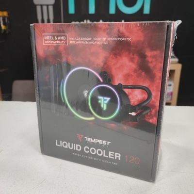 Tempest&#x20;Liquid&#x20;Cooler&#x20;120&#x20;RGB&#x20;Kit&#x20;de&#x20;Refrigera&#x00E7;&#x00E3;o&#x20;L&#x00ED;quida&#x20;Preto