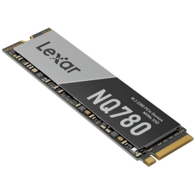 SSD NVMe Lexar NQ780 preto e cinza M.2 2280