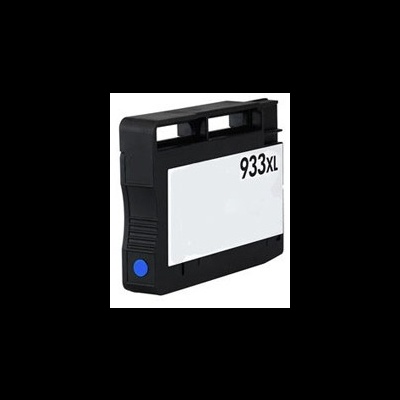 Cartucho de tinta preto 933XL com etiqueta branca