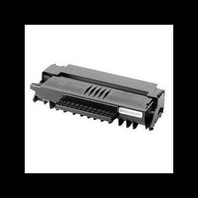 Cartucho de toner preto para impressora com etiquetas e corpo plástico