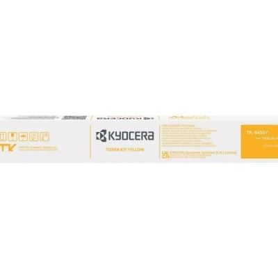 Caixa de toner Kyocera amarelo modelo TK-8455Y
