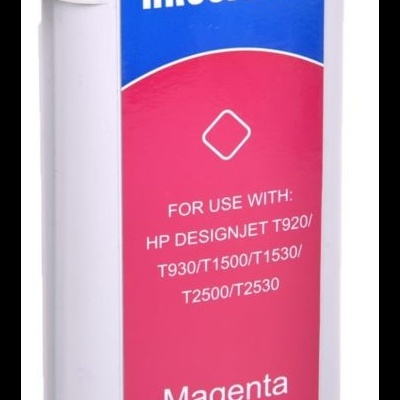 Cartucho de tinta magenta reciclado para HP DesignJet HRO0727XL