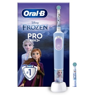 Escova de dentes elétrica Oral-B Disney Frozen para crianças