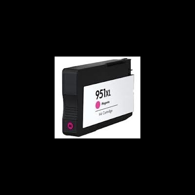Cartucho de tinta magenta 951XL para impressora com etiqueta branca