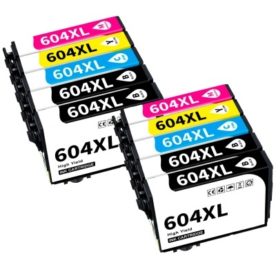 Conjunto&#x20;10&#x20;Tinteiros&#x20;Epson&#x20;604&#x20;XL&#x20;Compat&#x00ED;veis