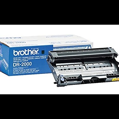 Toner para impressora Brother DR-2000 com caixa azul e branca