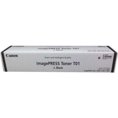 Embalagem de toner Canon imagePRESS T01 preto