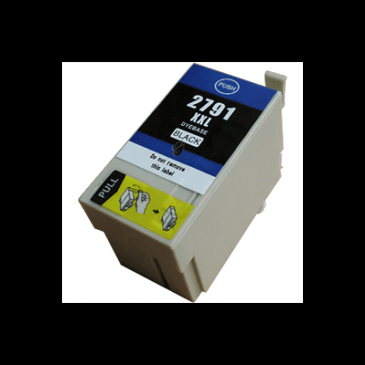 Cartucho de tinta preto 2791 para impressora com etiquetas e instruções