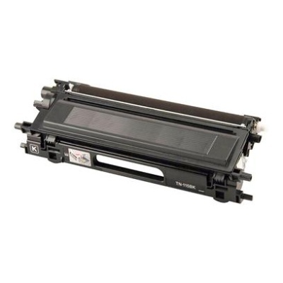 Cartucho de toner preto TN-115BK em fundo branco