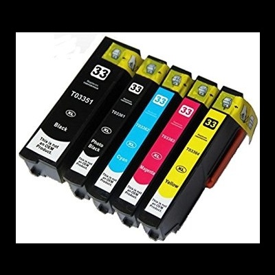 Conjunto de tinteiros XL para impressora em várias cores