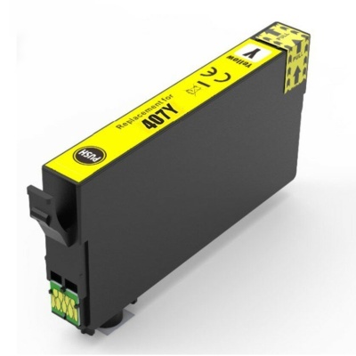 Cartucho de tinta amarelo para impressora com etiqueta Replacement for 407Y