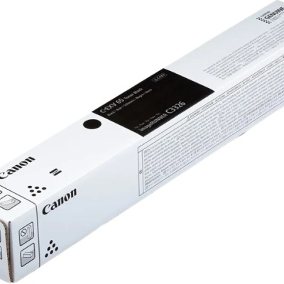 Embalagem branca de toner Canon C-EXV 65 para impressora, com texto preto.