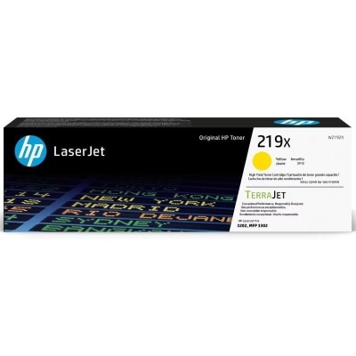 Caixa de toner HP LaserJet 219X amarela