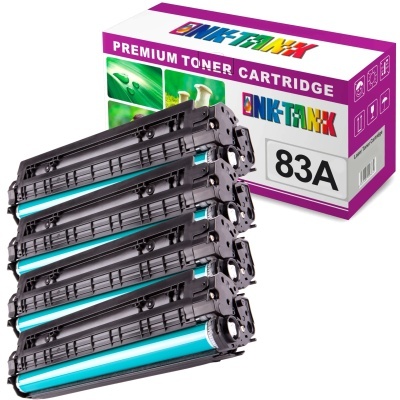 Pack&#x20;4&#x20;Toners&#x20;HP&#x20;83A&#x20;Compat&#x00ED;veis&#x20;CF283A&#x20;Preto