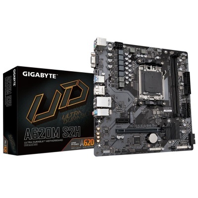 Placa-mãe GIGABYTE A620M S2H com caixa