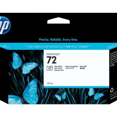 Embalagem de tinteiro HP DesignJet 72 preto fotográfico