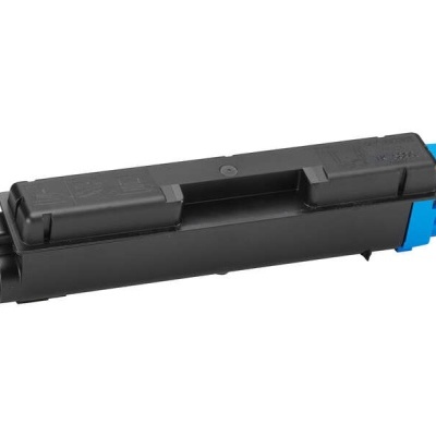 Toner preto para impressora com extremo azul