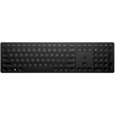 teclado preto HP QWERTY com teclado numérico
