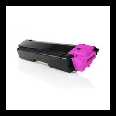 Cartucho de tinta preto com parte rosa para impressora