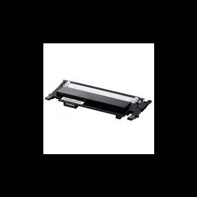 Toner preto para impressora, corpo preto e cinza, fundo branco