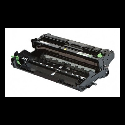 Recipiente de toner preto para impressora com detalhe em verde