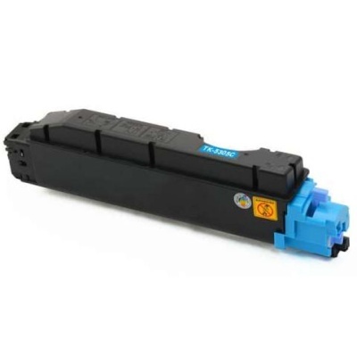 Cartucho de toner preto com etiqueta azul TK-535C