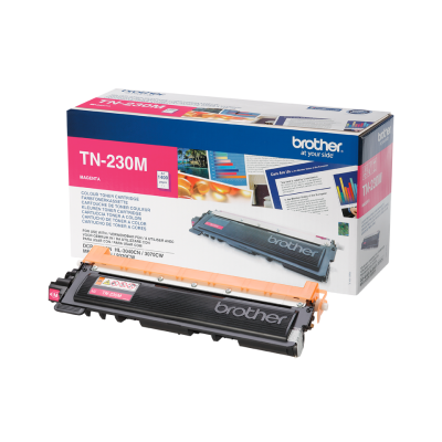 Cilindro de toner Brother TN-230M magenta com embalagem