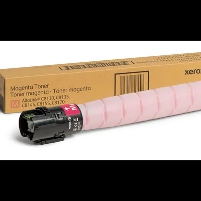 Cartucho de toner magenta Xerox em embalagem castanha