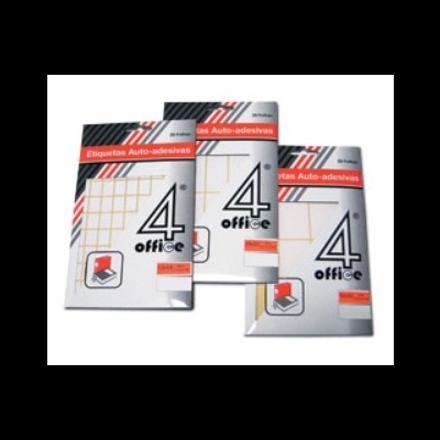 Pacotes de etiquetas auto-adesivas marca 4 office