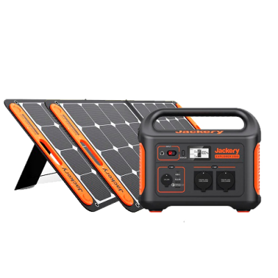 painel solar portátil com estação de energia Jackery Explorer 1000