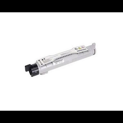 Toner para impressora branco e preto com etiquetas de identificação