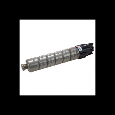 Toner de impressora cinza prateado com detalhes pretos e etiqueta KEY