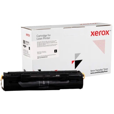 Cartucho de toner preto Xerox para impressora laser com embalagem branca