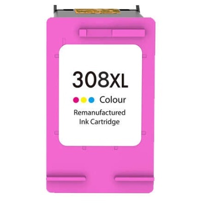 Cartucho de tinta 308XL cor remanufaturado rosa