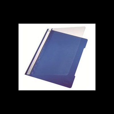 pasta transparente azul plástico para documentos