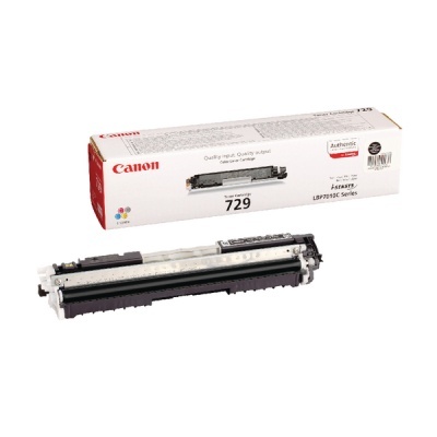 Toner preto Canon 729 com caixa branca da série FSENSYS LBP7010C.