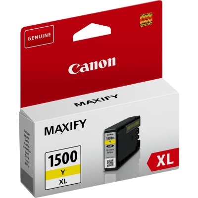 Embalagem de tinta para impressora Canon MAXIFY amarela XL 1500