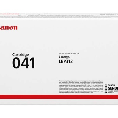 Embalagem de toner Canon Cartridge 041 para i-SENSYS LBP312