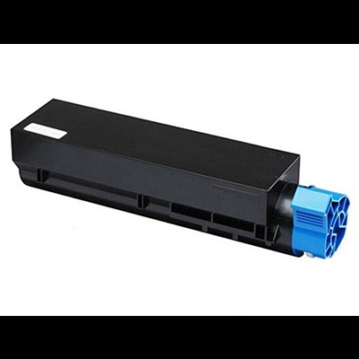 Cartucho de impressora preto com tampa azul