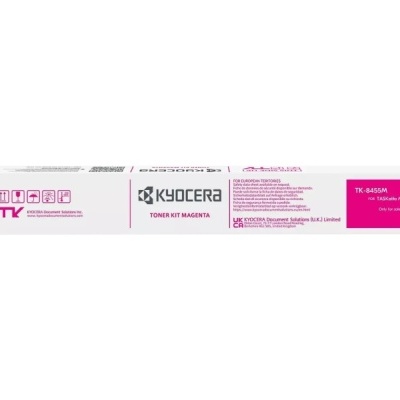 Embalagem de toner Kyocera TK-8455M magenta para impressoras TASKalfa