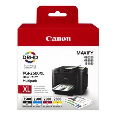 Embalagem Canon PGI-2500XL multipack tinta para impressoras MAXIFY