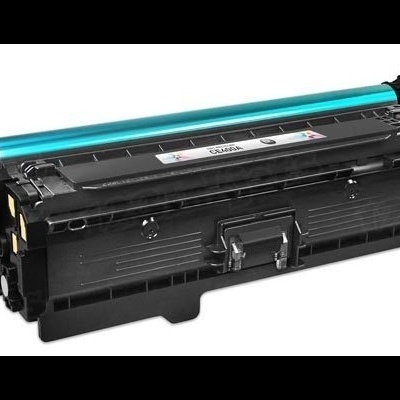 Cartucho de toner preto para impressora com cilindro azul-turquesa